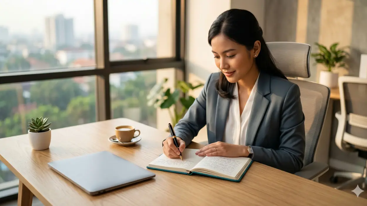 Ritual Menulis Pagi - Kendali Diri Profesional