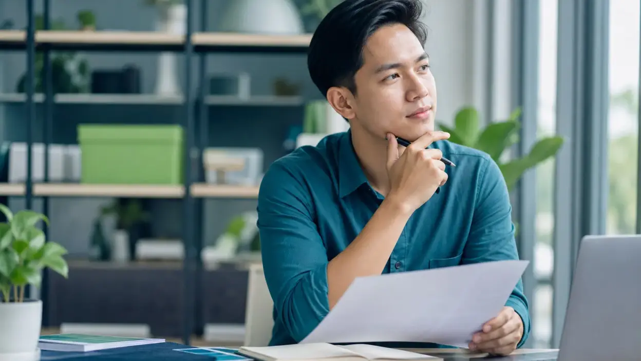 Profesional muda merencanakan career switch secara realistis dengan eksplorasi karier bertahap