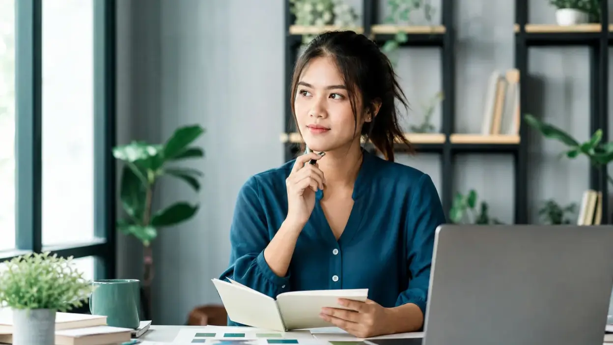Profesional merencanakan career switch terencana dengan memetakan langkah transisi karier