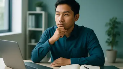 Profesional muda melakukan eksplorasi karier berbasis minat bakat dengan catatan refleksi dan rencana karier