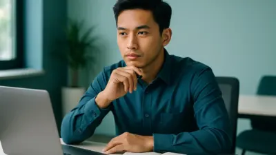 Mahasiswa berdiskusi tentang jurusan kuliah dan karier bersama konselor kampus