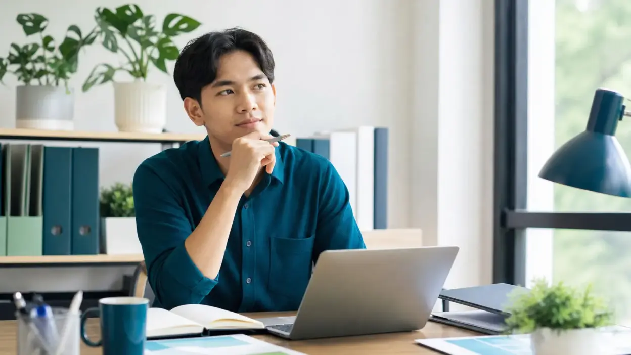 Fresh graduate menyusun CV sebagai bagian dari kesiapan kerja dan arah karier yang lebih jelas