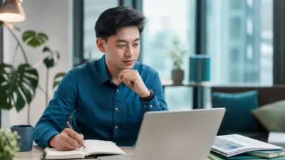 Profesional muda membangun ketahanan psikologis untuk mengelola stres kerja di awal karier
